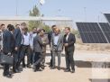 گزارش تصویری افتتاح نیروگاه خورشیدی ترکیبی